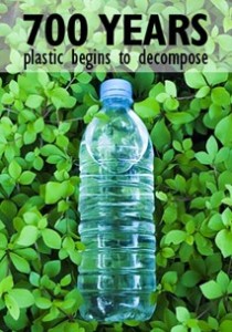 Plastic flesje