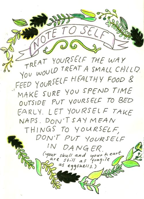 Note to self