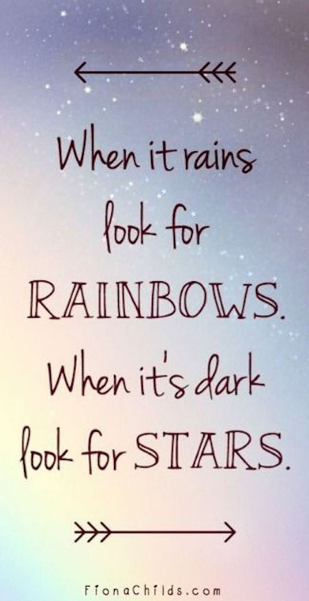 Look for stars