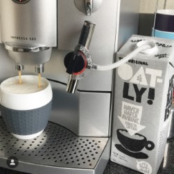 Cappuccino van …. koemelk, soja, amandel of toch beter havermelk?
